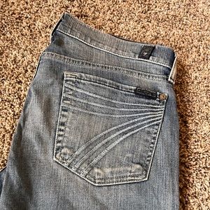 7FAM Light Wash Dojo Jeans